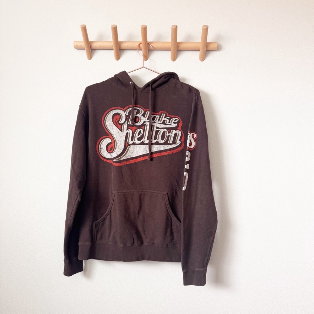 Blake Shelton 2011 Brown Hoodie
